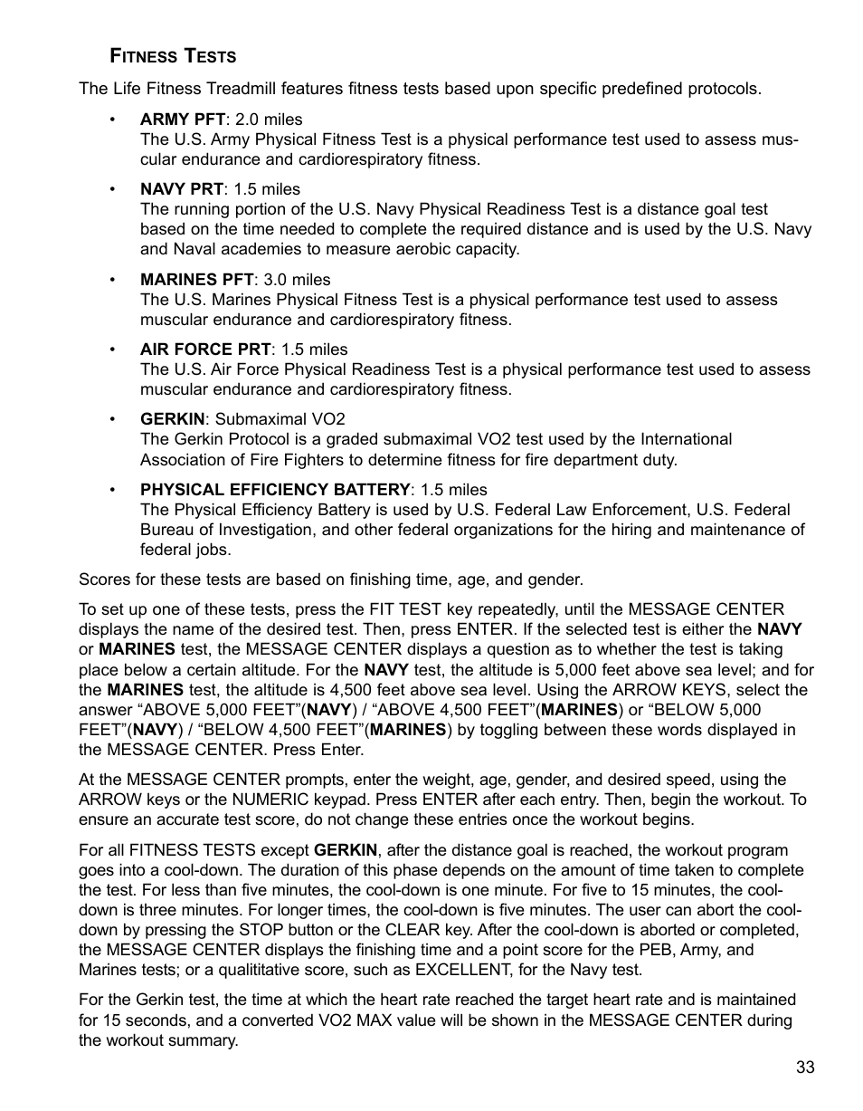 Life Fitness 95Ti User Manual | Page 34 / 54