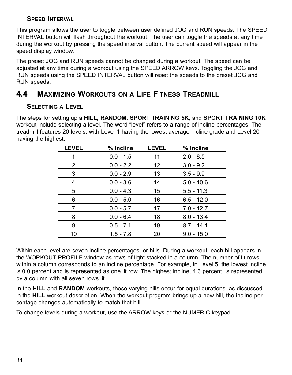 Life Fitness 95Ti User Manual | Page 35 / 54