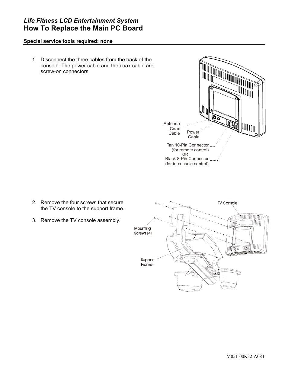 Life Fitness M051-00K32-A084 User Manual | 3 pages