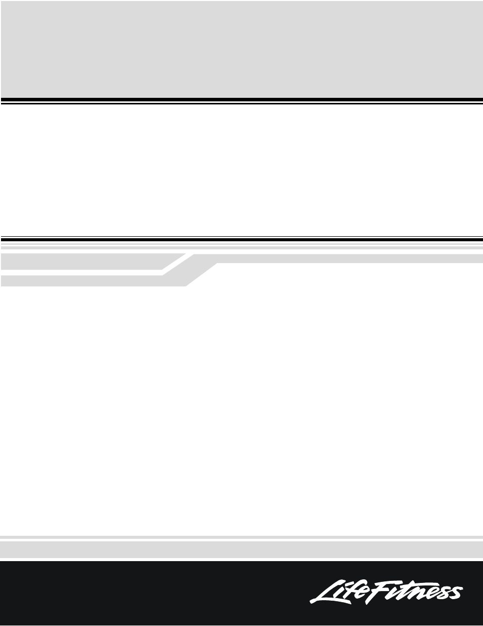 Life Fitness 95Si User Manual | 8 pages