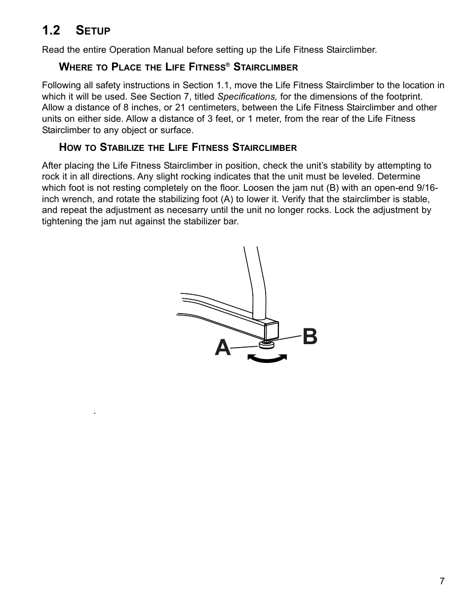 Life Fitness 93SI User Manual | Page 9 / 37