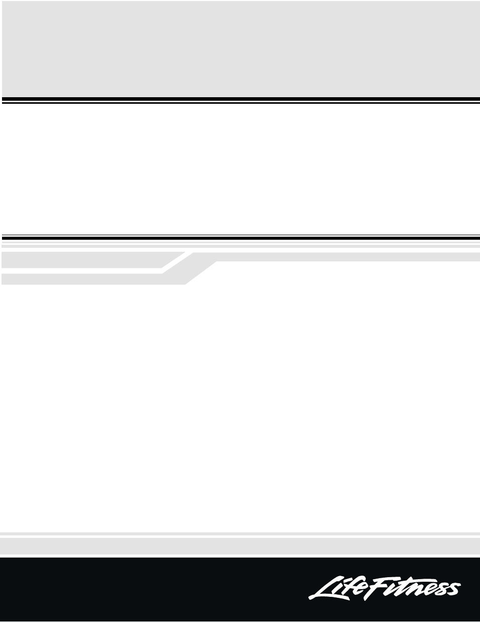 Life Fitness Total Body Trainers 93Xi User Manual | 8 pages