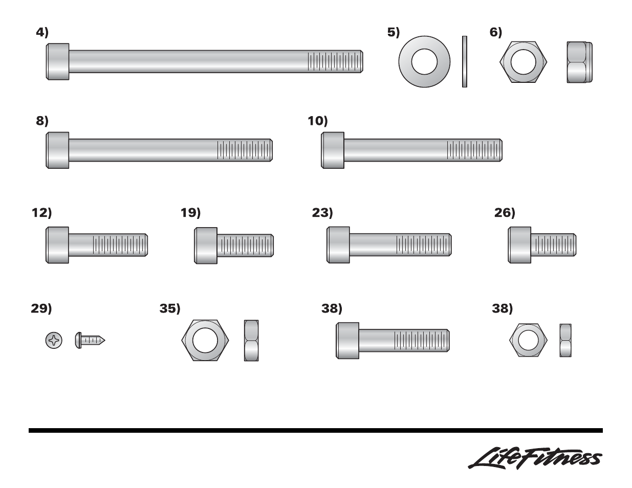 Life Fitness Lat Pulldown User Manual | Page 3 / 8