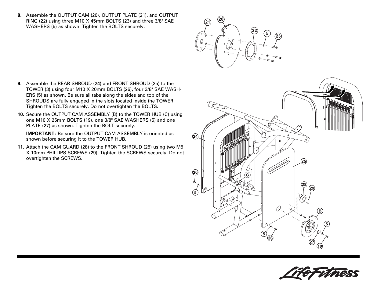 Life Fitness Lat Pulldown User Manual | Page 5 / 8