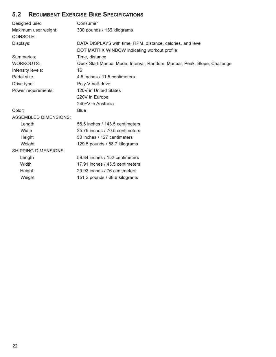 Life Fitness UT4 User Manual | Page 23 / 23