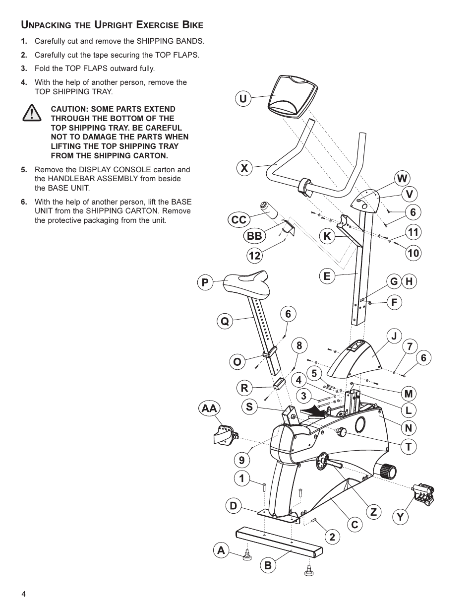 Life Fitness UT4 User Manual | Page 5 / 23