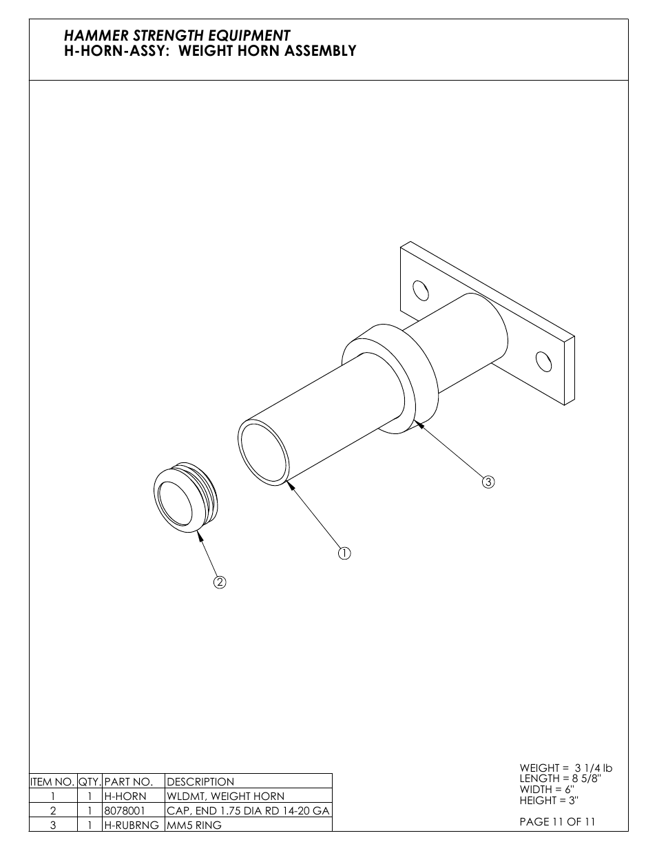Life Fitness C04 User Manual | Page 11 / 11
