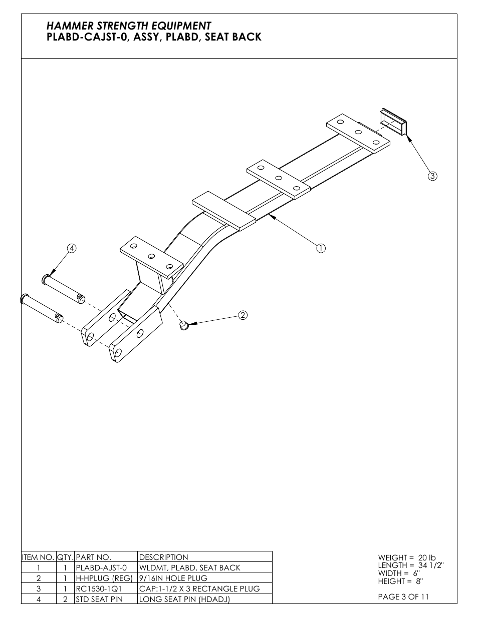 Life Fitness C04 User Manual | Page 3 / 11