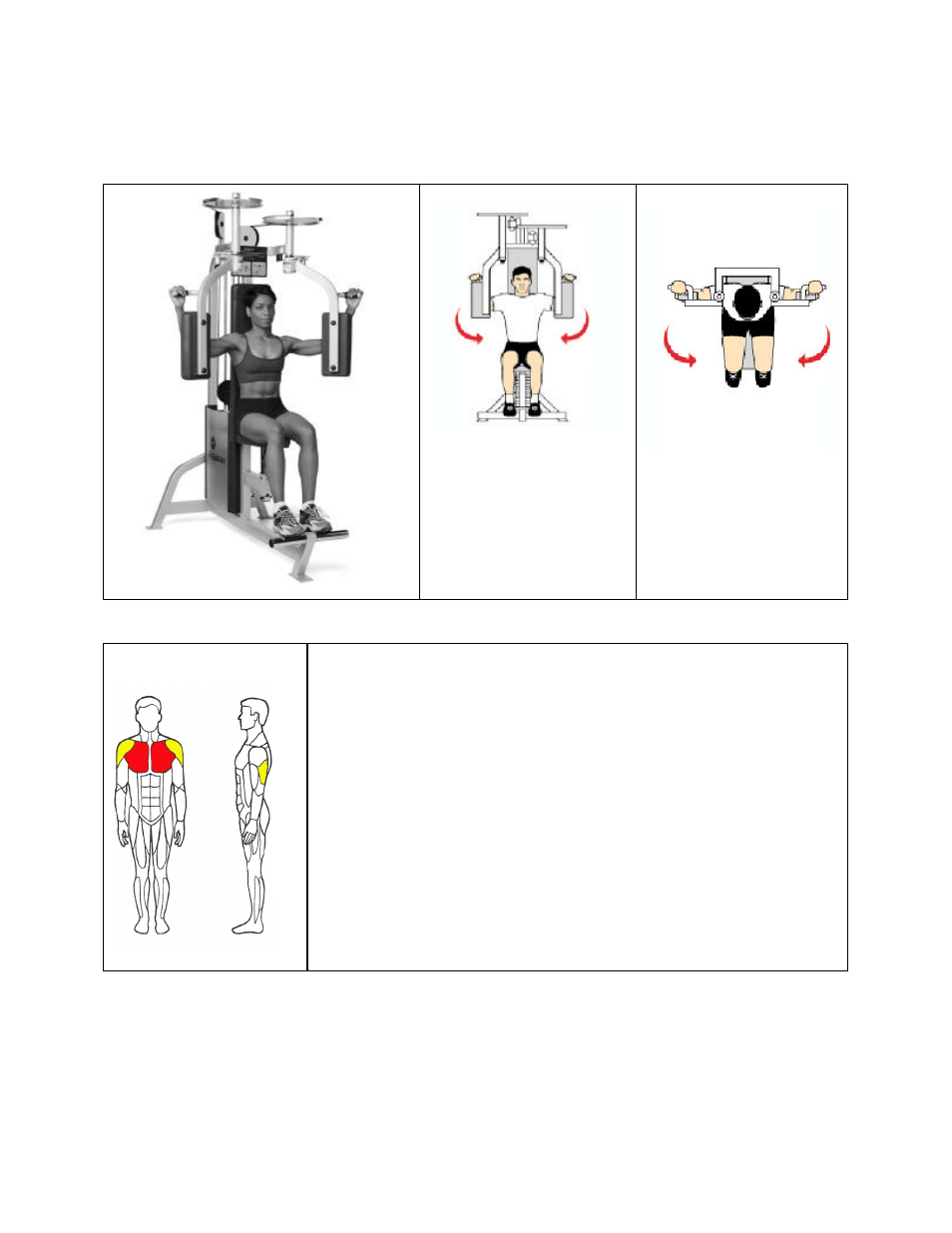 Pectoral fly (su15) | Life Fitness Pro Series User Manual | Page 14 / 61