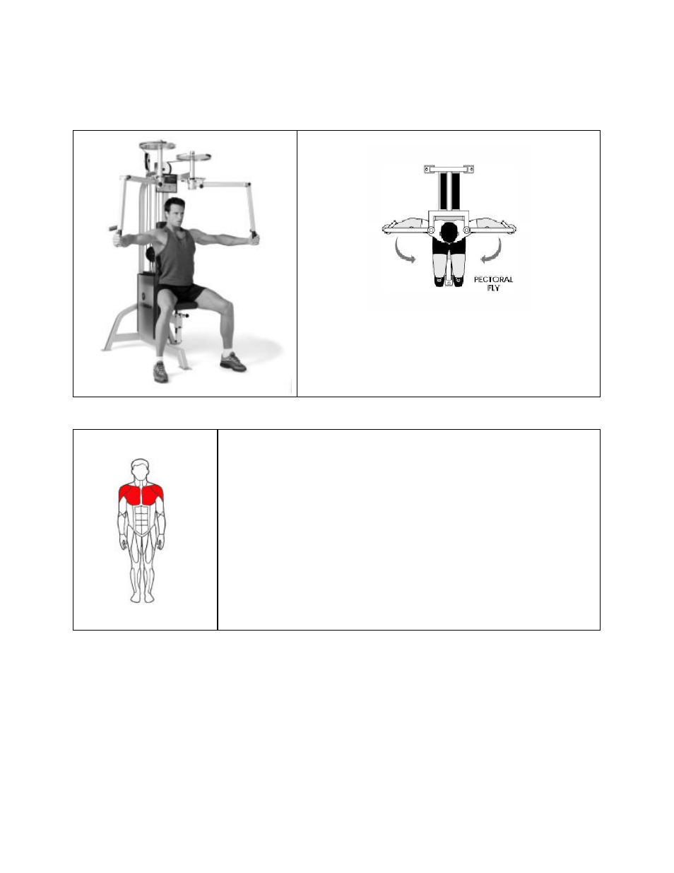 Rear deltoid/pectoral fly (su35)- pec fly exercise | Life Fitness Pro Series User Manual | Page 17 / 61