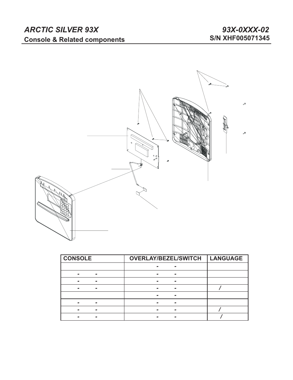 Life Fitness ARCTIC SILVER 93X-0XXX-02 User Manual | Page 6 / 14