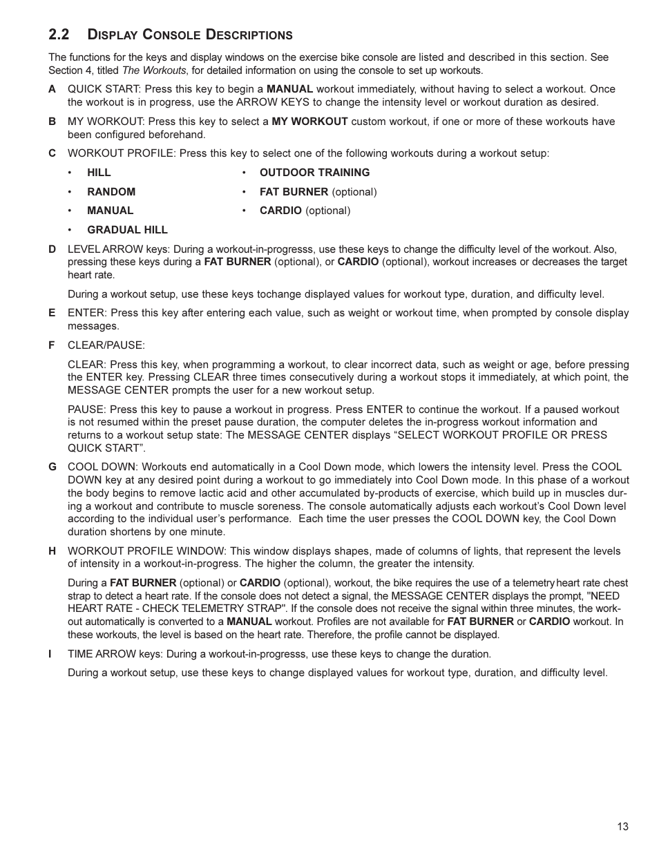 Life Fitness CR300 User Manual | Page 14 / 28