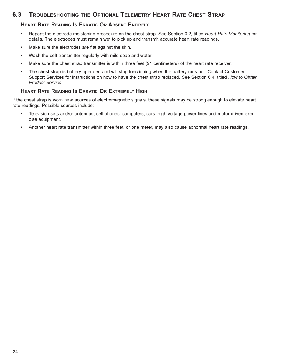 Life Fitness CR300 User Manual | Page 25 / 28