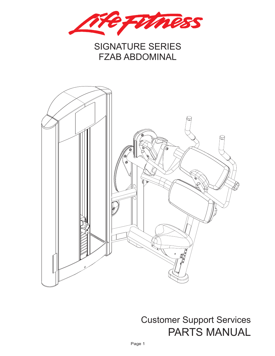 Life Fitness FZAB User Manual | 17 pages