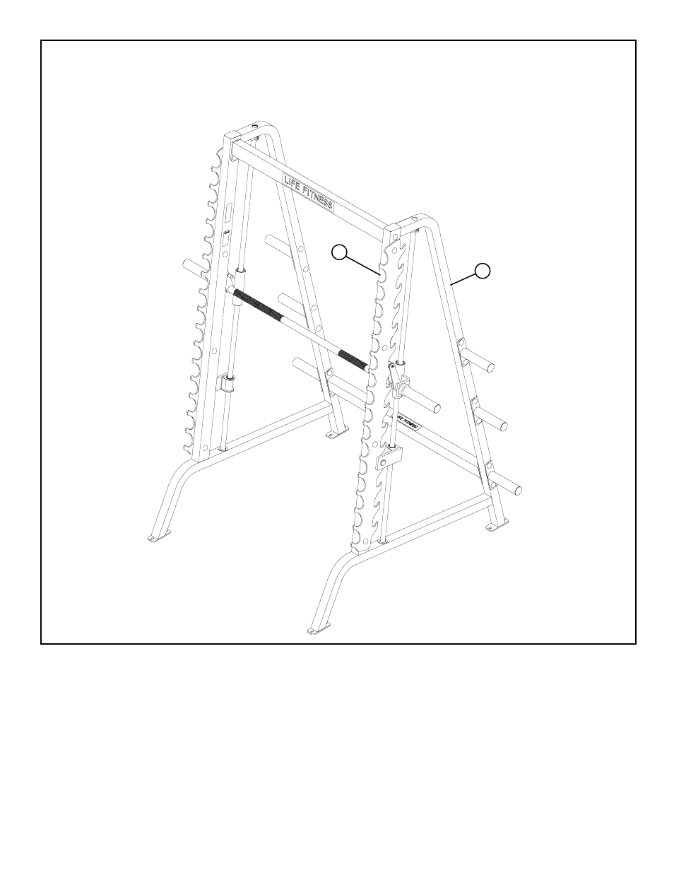 Figure 6 | Life Fitness Club Machine User Manual | Page 9 / 10