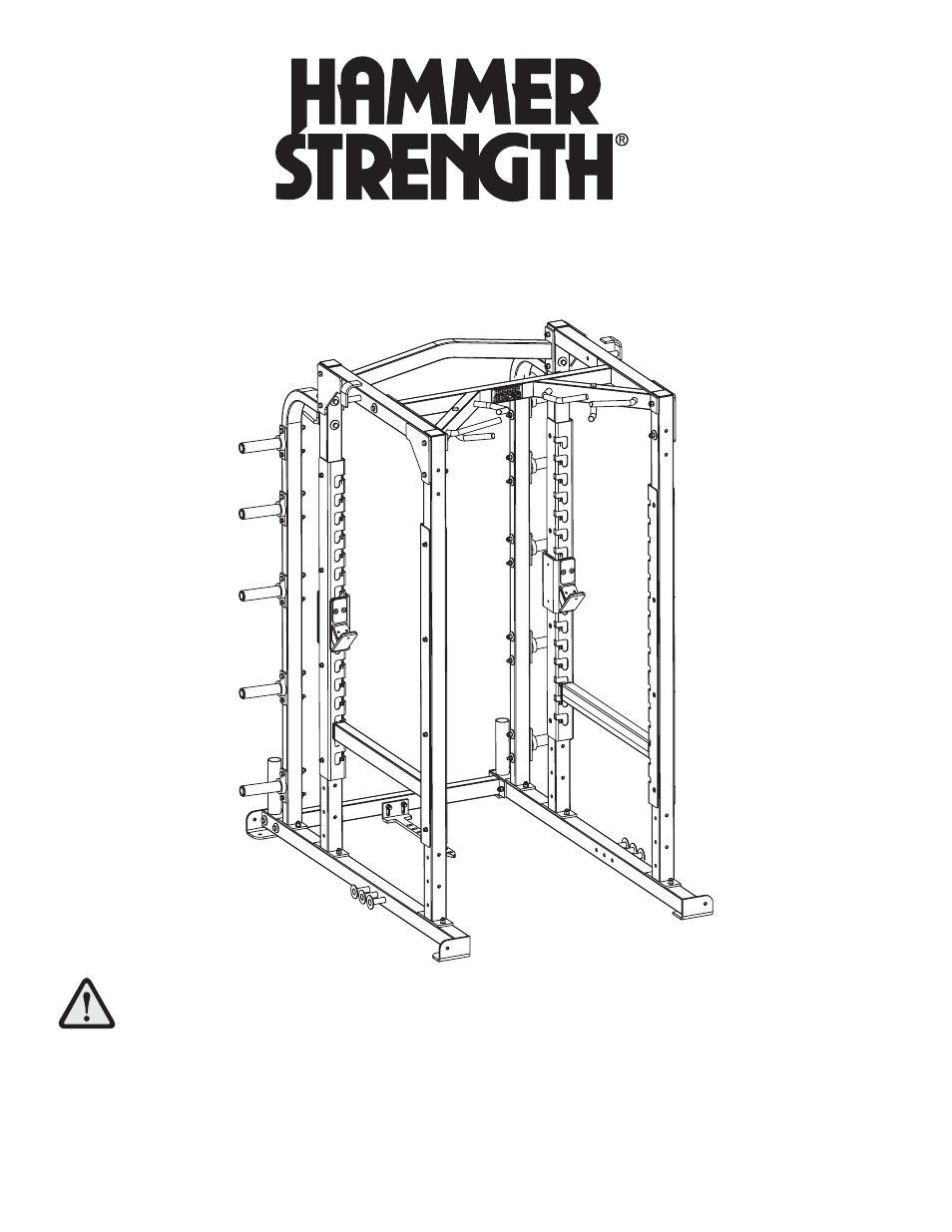 Life Fitness Heavy Duty Power Rack User Manual | 16 pages