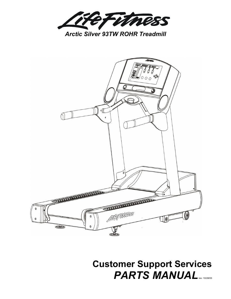 Life Fitness Arctic Silver 93TW User Manual | 20 pages