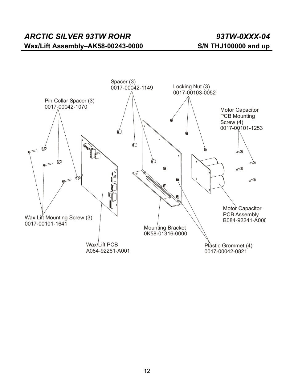 Life Fitness Arctic Silver 93TW User Manual | Page 12 / 20