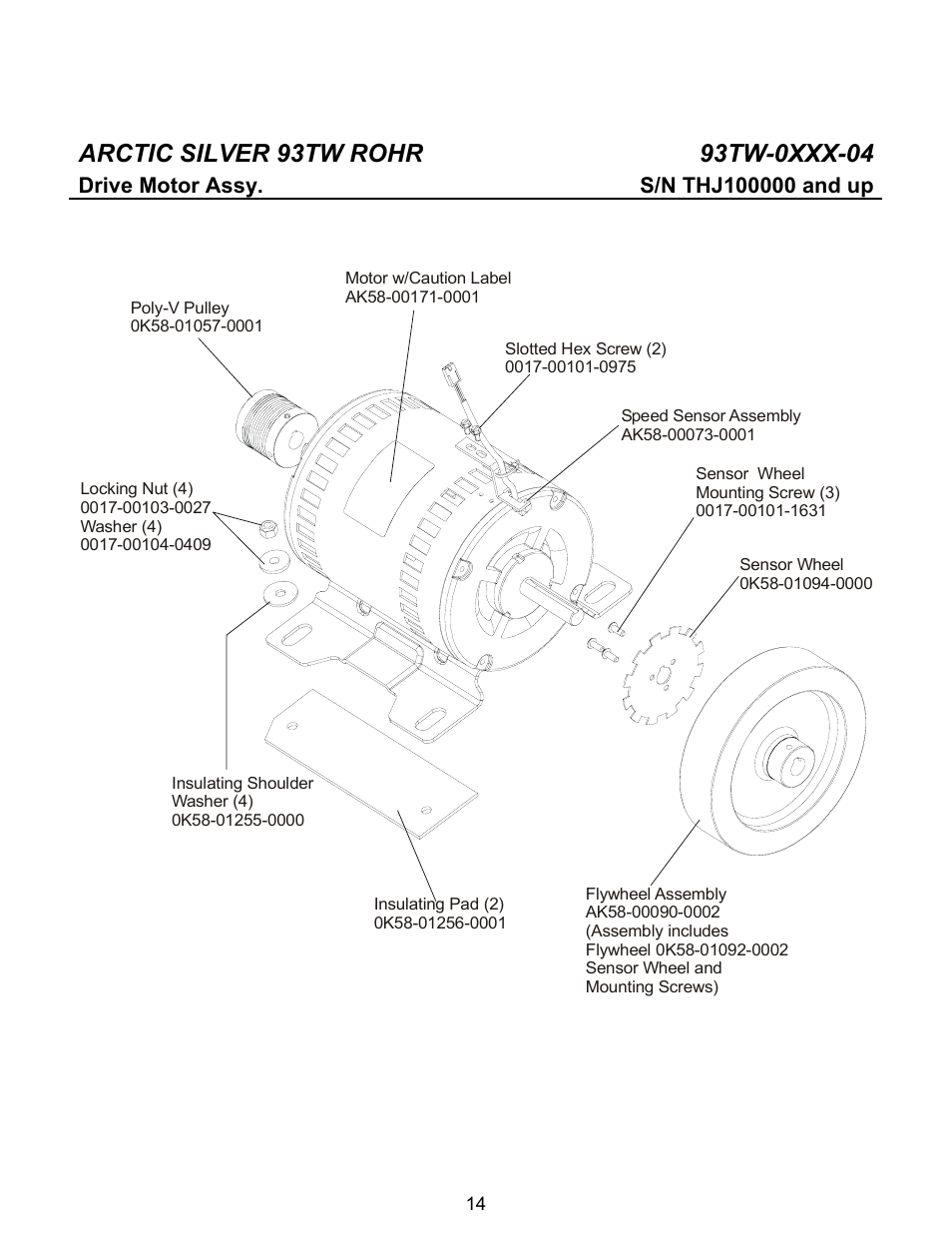 Life Fitness Arctic Silver 93TW User Manual | Page 14 / 20