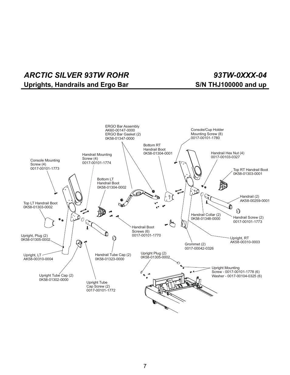 Life Fitness Arctic Silver 93TW User Manual | Page 7 / 20