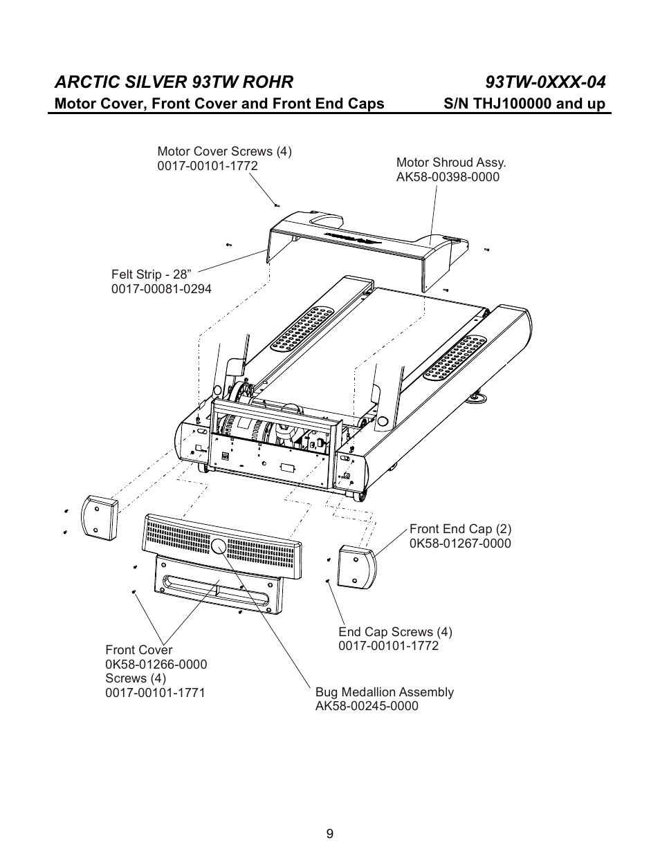 Life Fitness Arctic Silver 93TW User Manual | Page 9 / 20