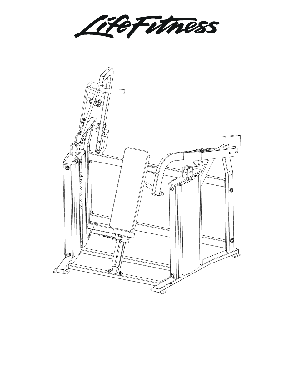 Life Fitness MTSP Shoulder Press User Manual | 17 pages
