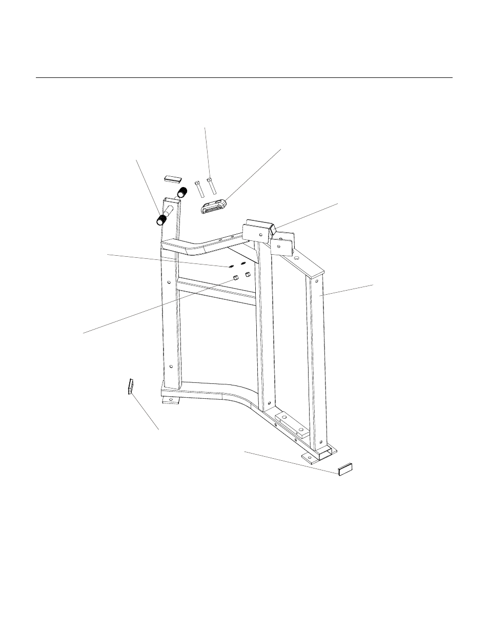 Mtsp shoulder press, Right side frame, Mtsp shoulder press right side frame | Life Fitness MTSP Shoulder Press User Manual | Page 9 / 17