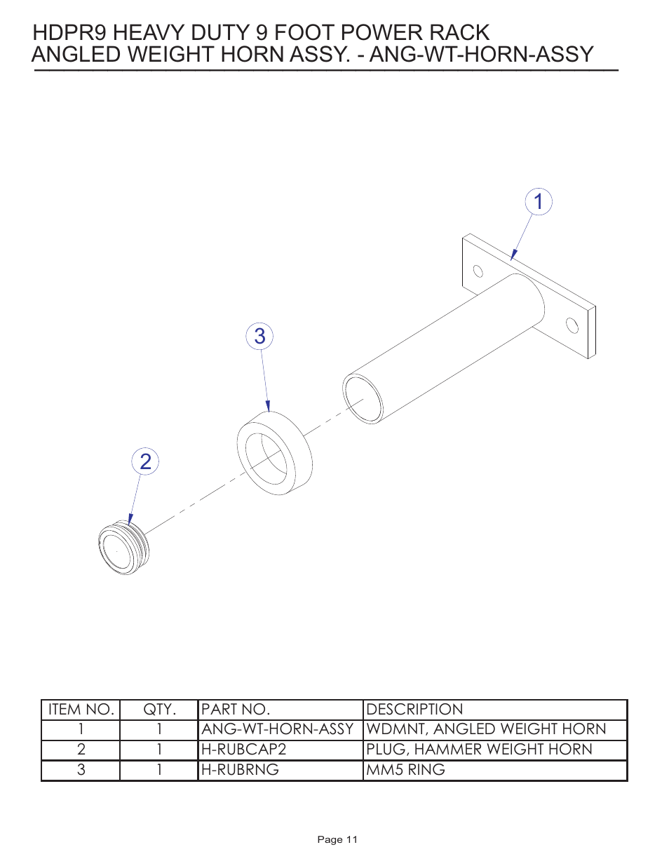 Life Fitness HDPR9 User Manual | Page 11 / 12