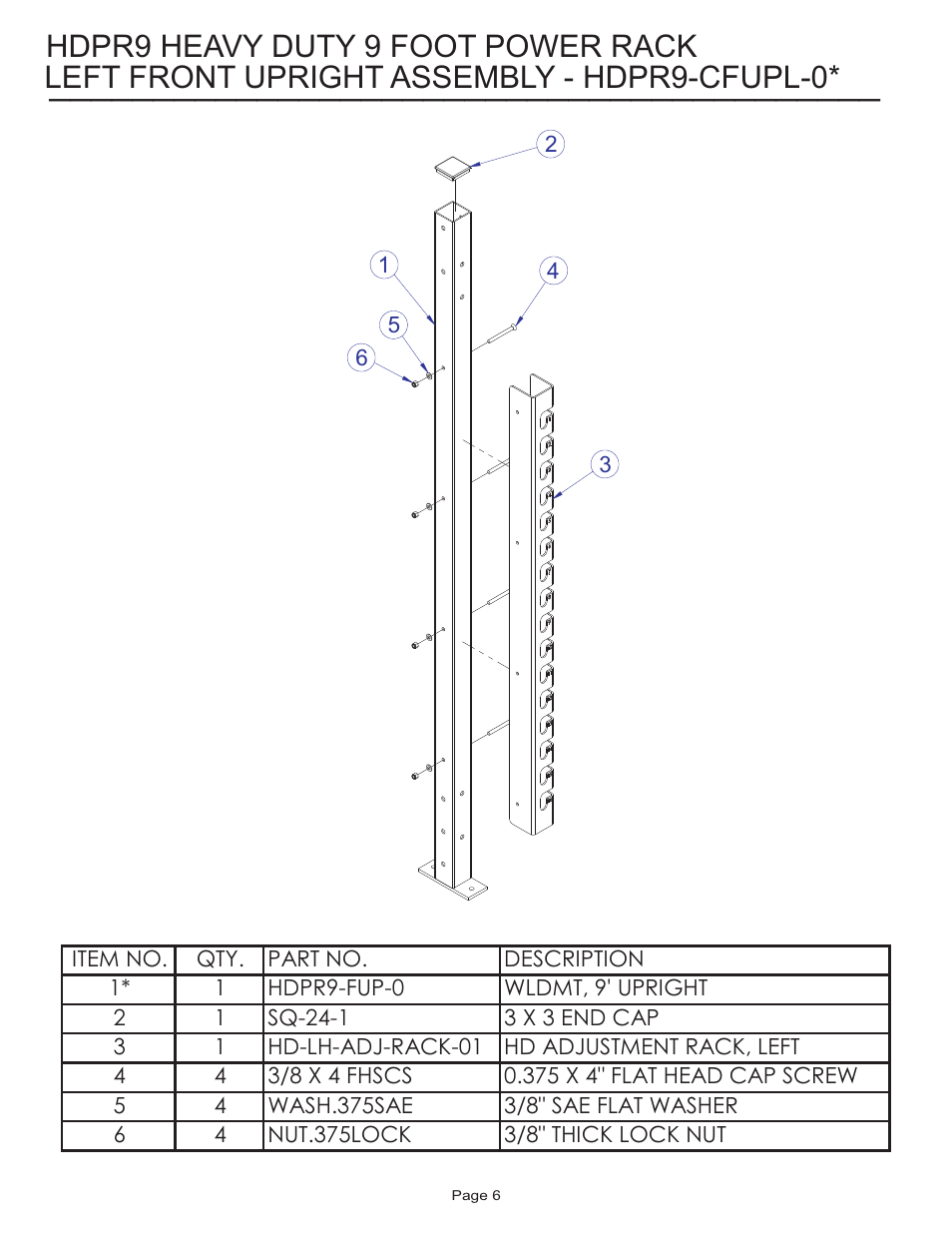 Life Fitness HDPR9 User Manual | Page 6 / 12