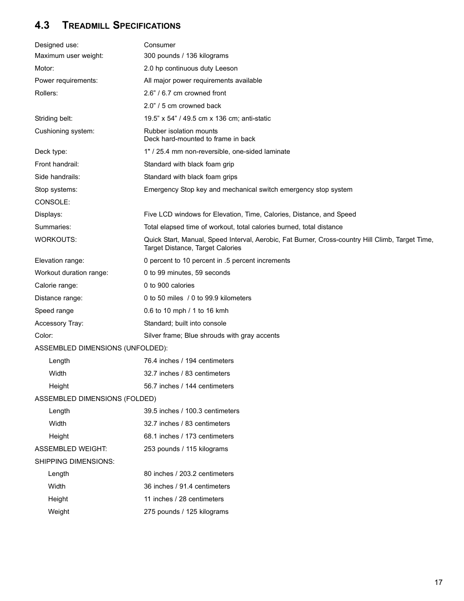 Life Fitness T250 User Manual | Page 18 / 20