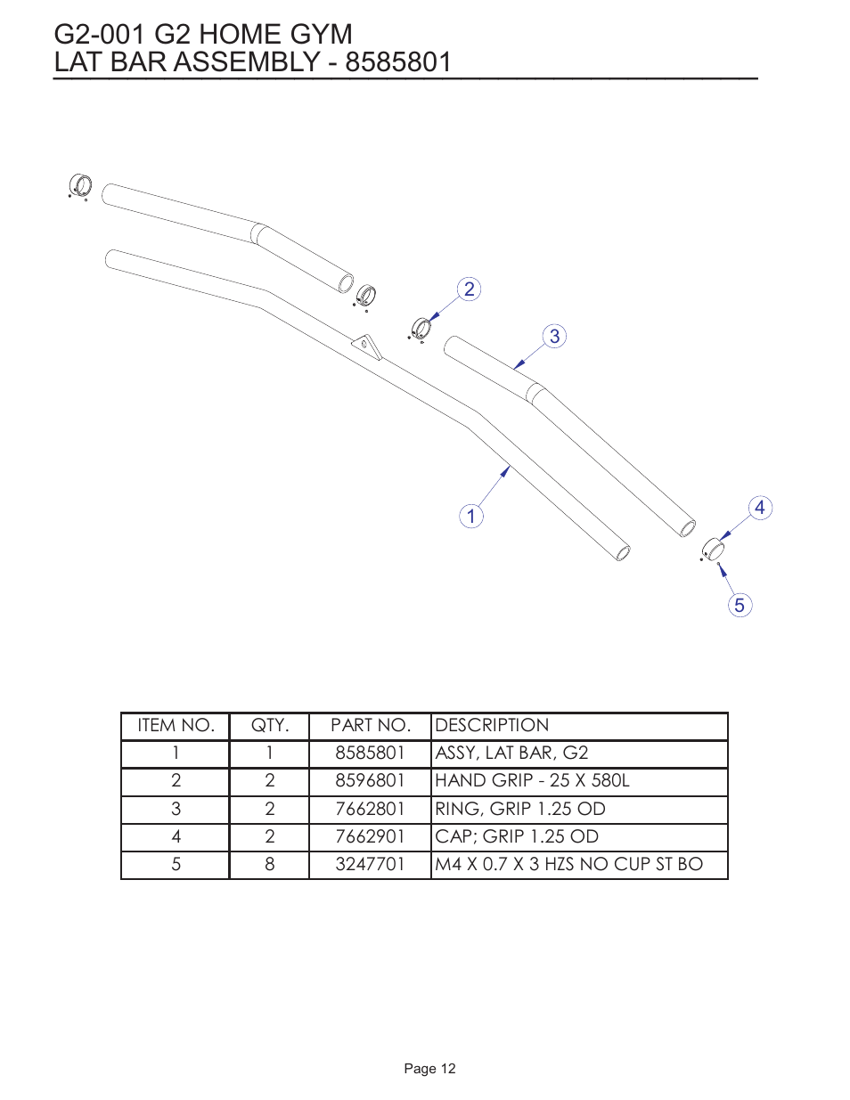 Life Fitness G2 User Manual | Page 12 / 14