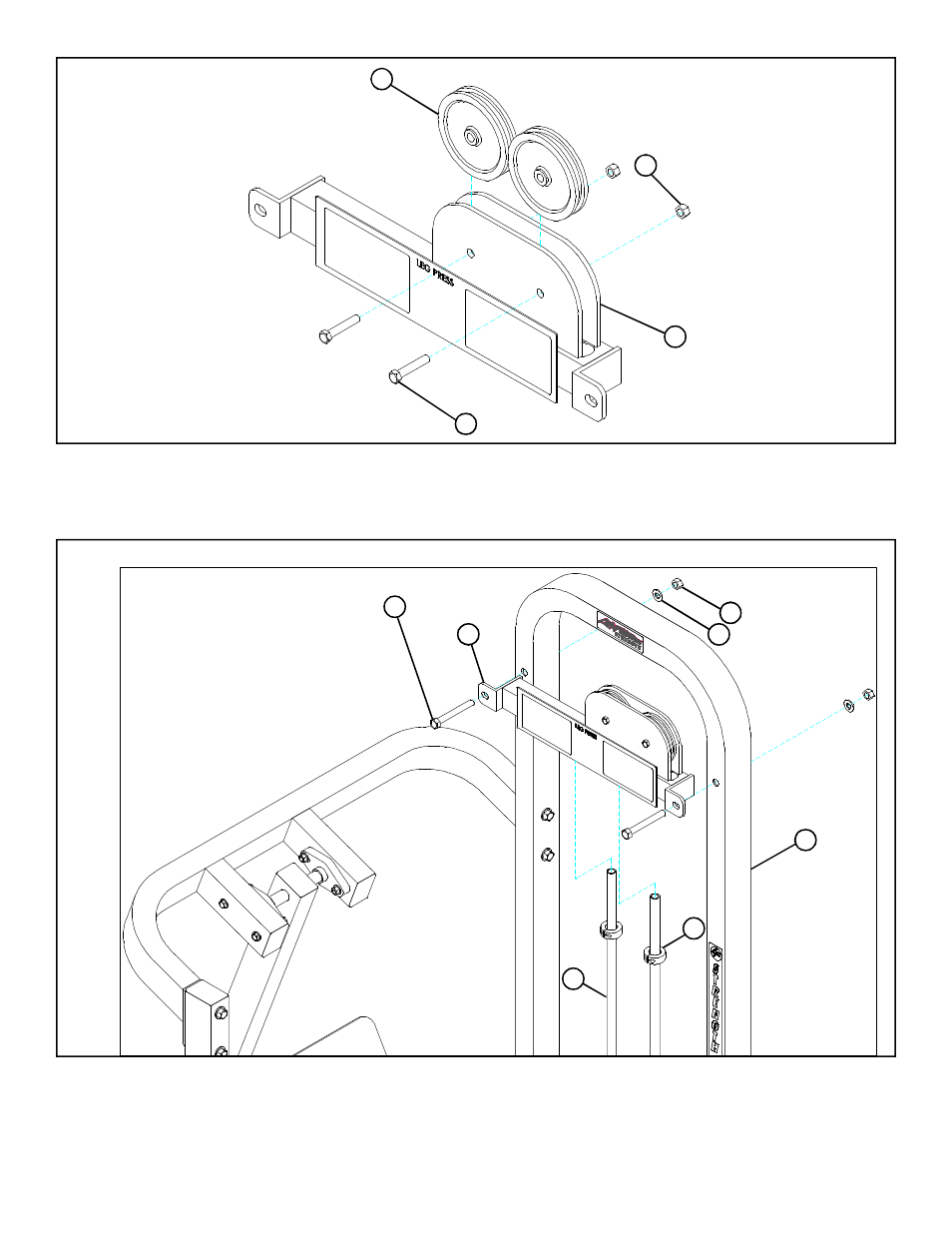 Figure 12, Figure 11, Step 12 | Step 11 | Life Fitness Leg Press/Calf 8245102 User Manual | Page 13 / 17