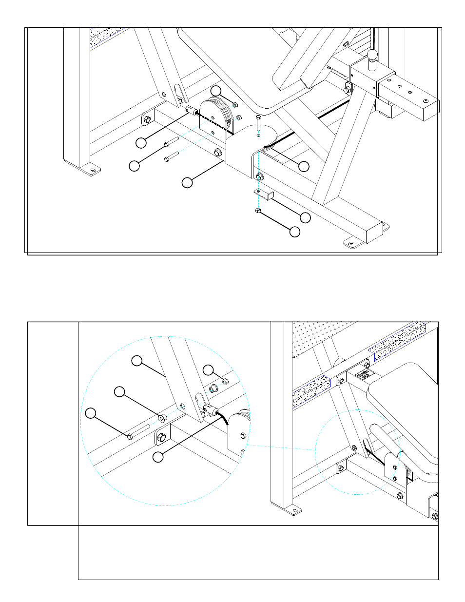 Figure 15, Figure 16, Step 15 | Step 16 | Life Fitness Leg Press/Calf 8245102 User Manual | Page 15 / 17