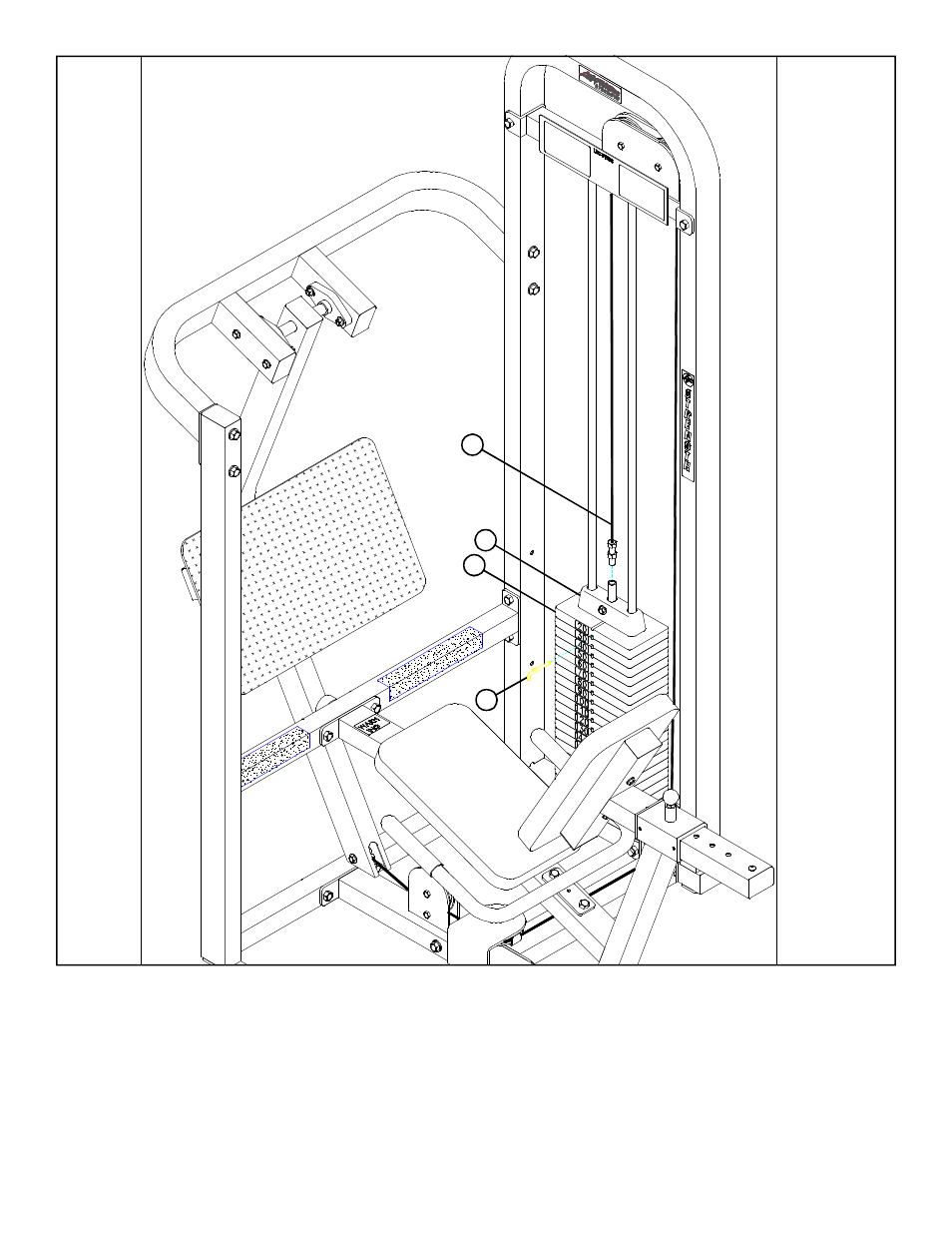 Figure 17, Step 17 | Life Fitness Leg Press/Calf 8245102 User Manual | Page 16 / 17