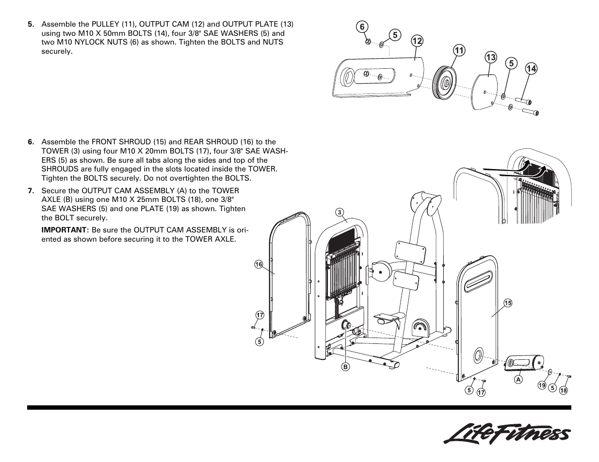 Life Fitness Ab Crunch User Manual | Page 5 / 8