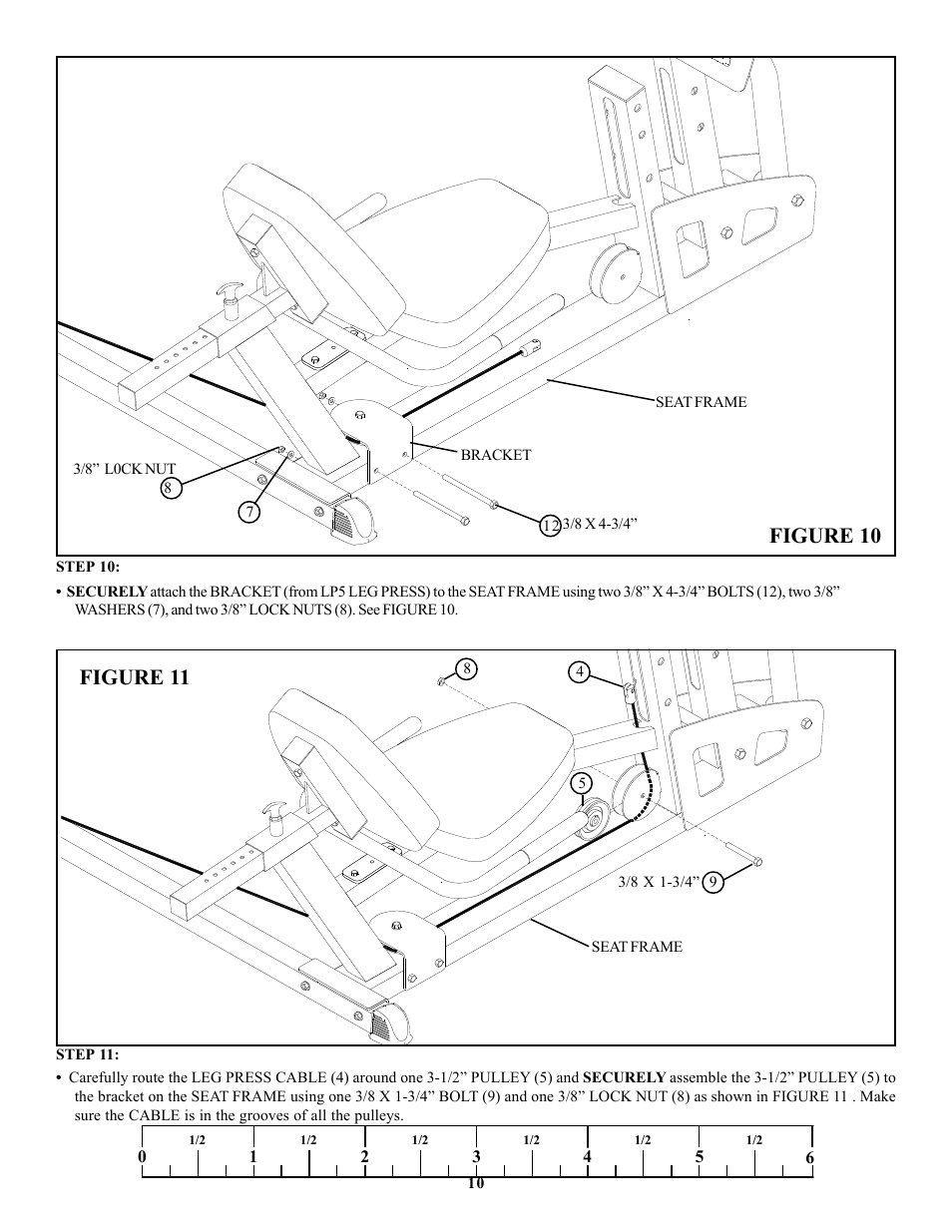 Figure 11, Figure 10 | Life Fitness CM3 User Manual | Page 10 / 13