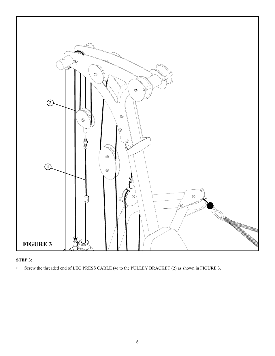 Figure 3 | Life Fitness CM3 User Manual | Page 6 / 13