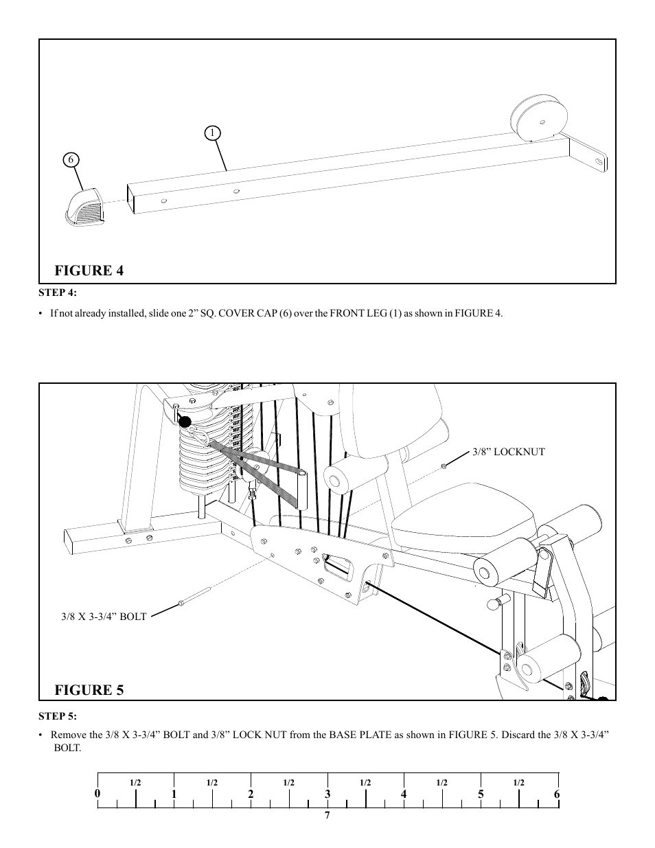 Figure 4, Figure 5 | Life Fitness CM3 User Manual | Page 7 / 13