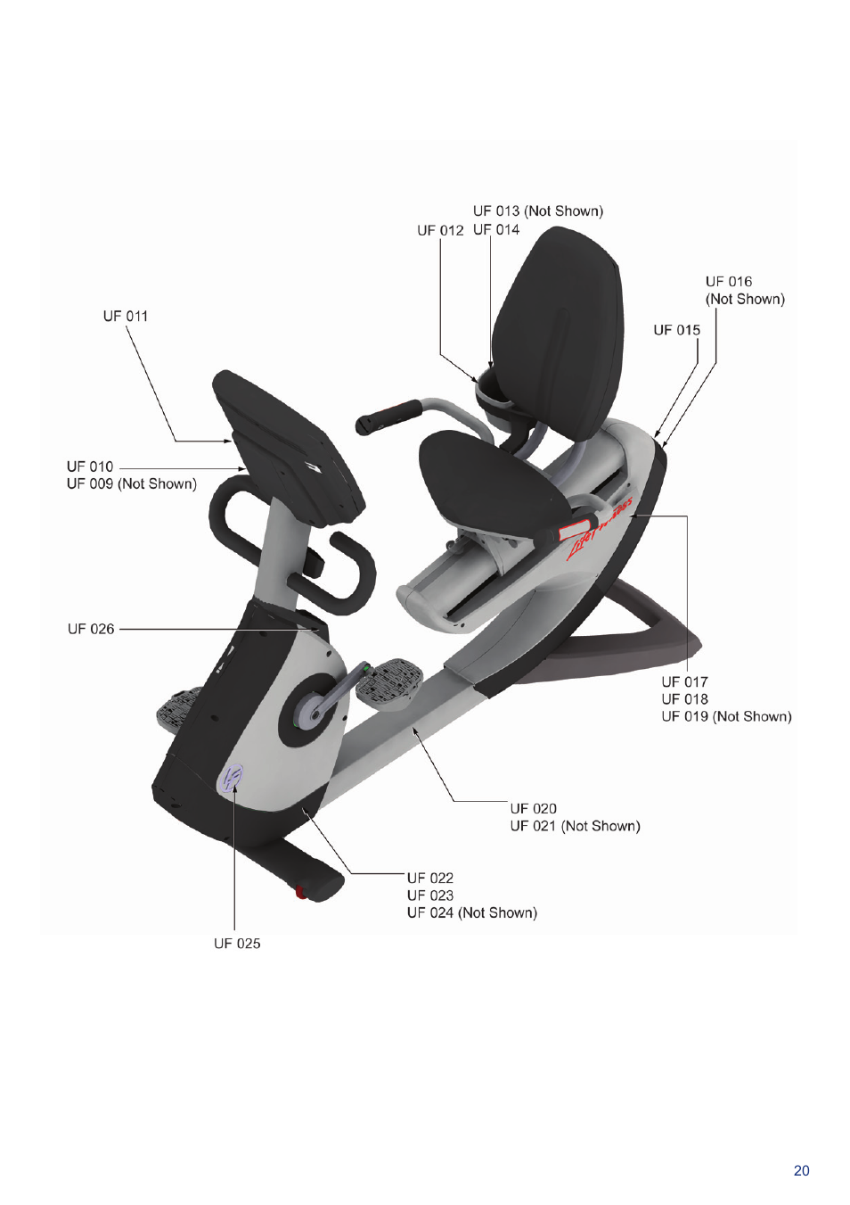 Shrouds | Life Fitness PCSR-ALL User Manual | Page 21 / 24