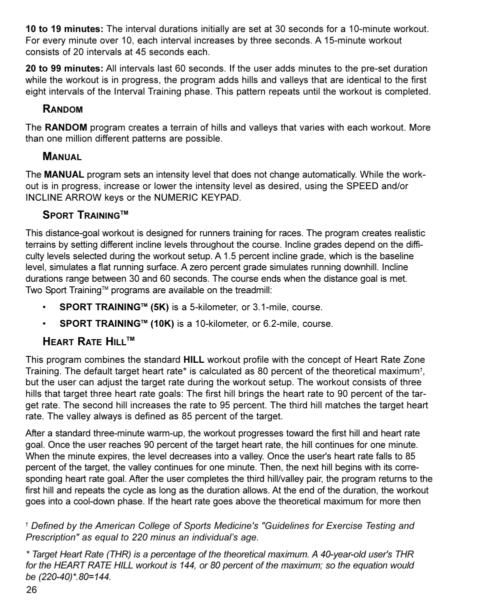 Life Fitness Treadmill User Manual | Page 26 / 47