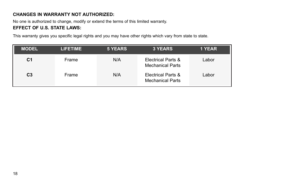 Life Fitness C1 User Manual | Page 19 / 22