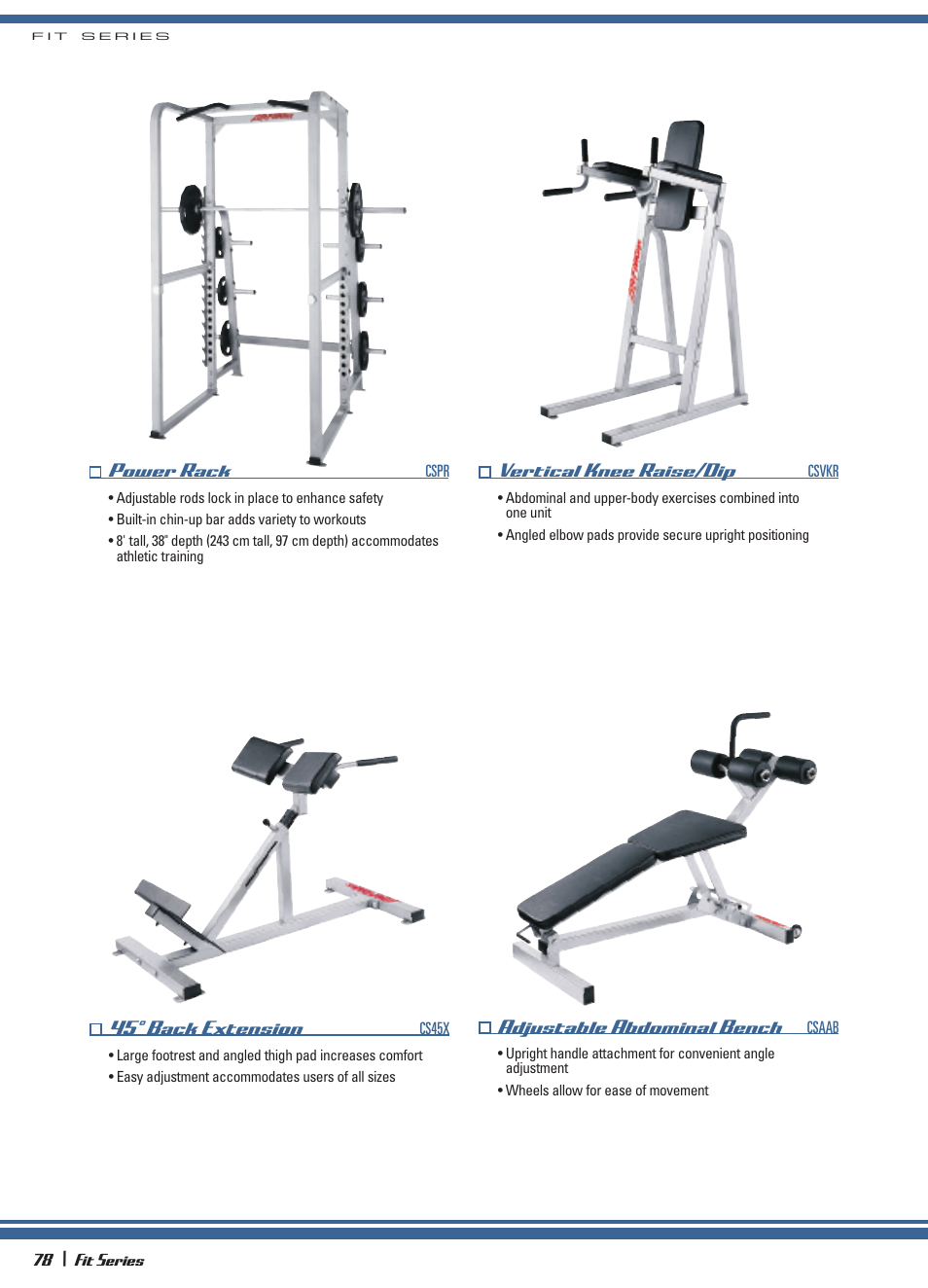 Life Fitness 72\Fit Series User Manual | Page 7 / 10