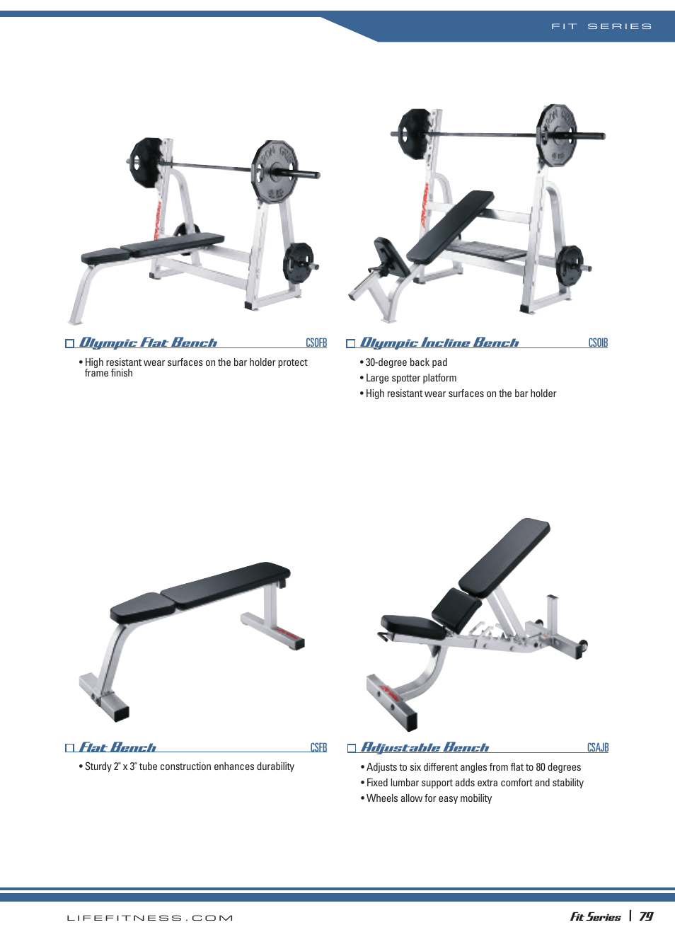 Life Fitness 72\Fit Series User Manual | Page 8 / 10