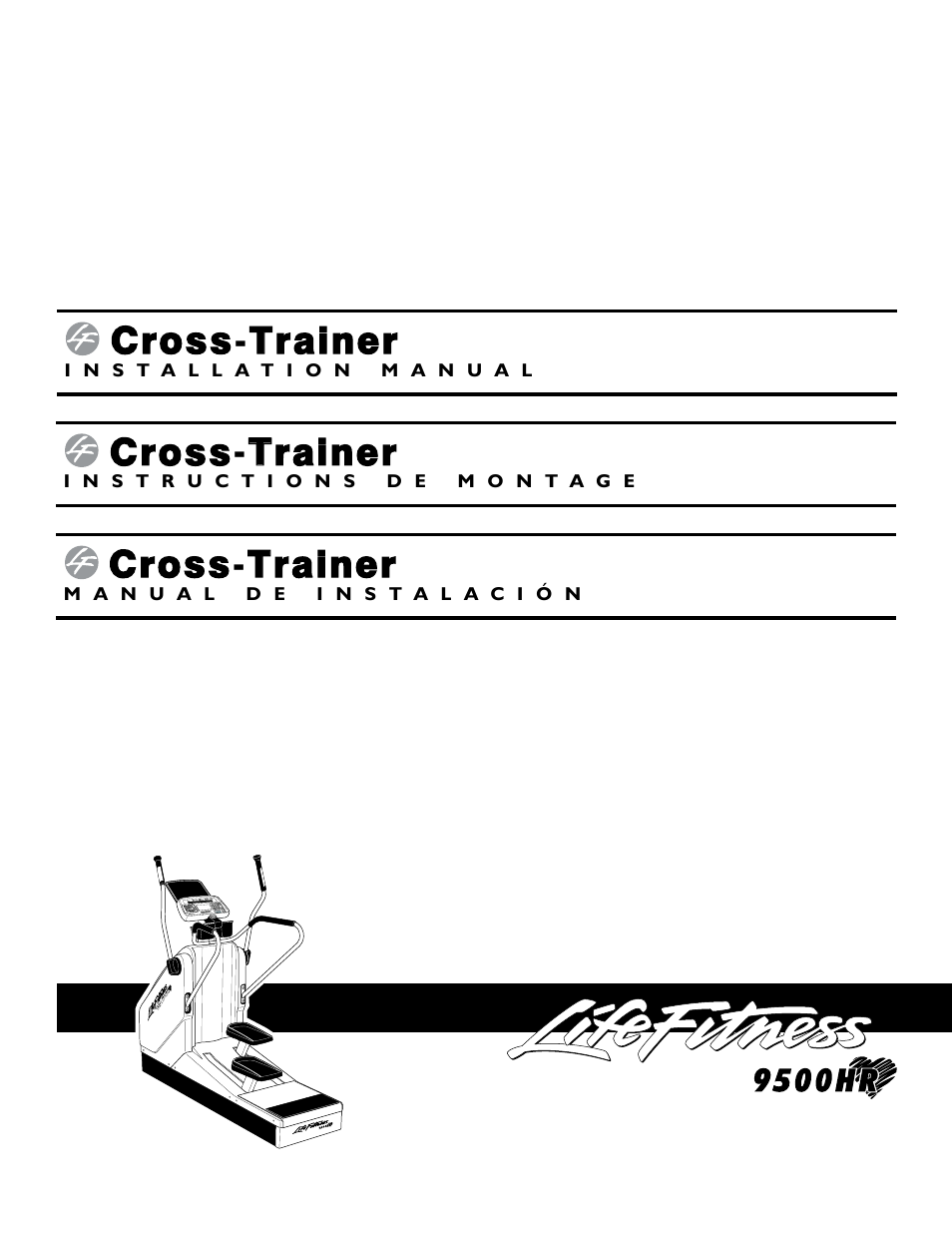 Life Fitness CT9500 User Manual | 12 pages