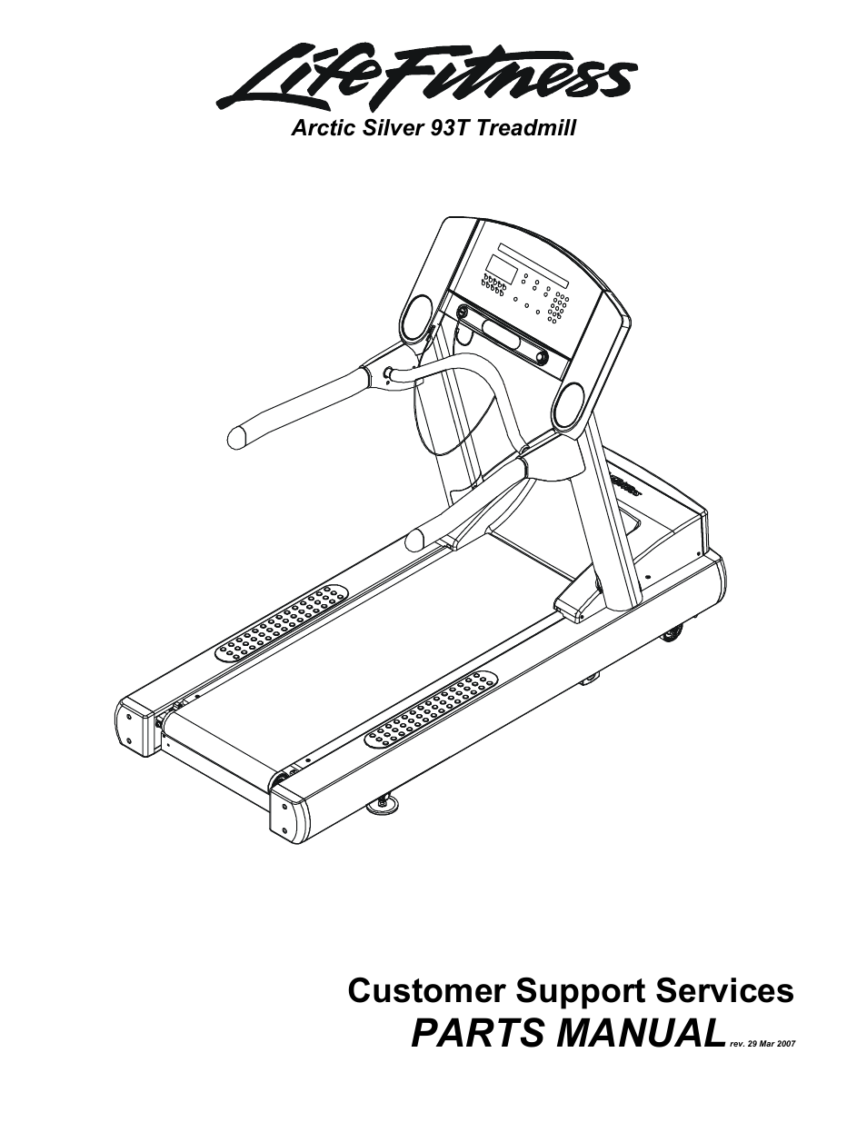 Life Fitness 93T User Manual | 18 pages