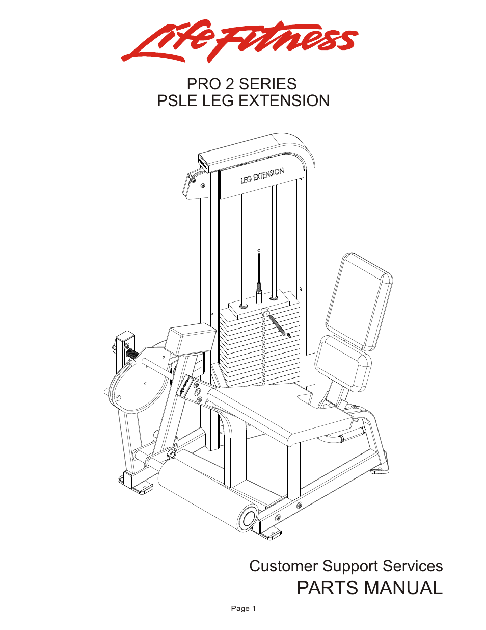 Life Fitness Pro 2 Series PSLE User Manual | 15 pages