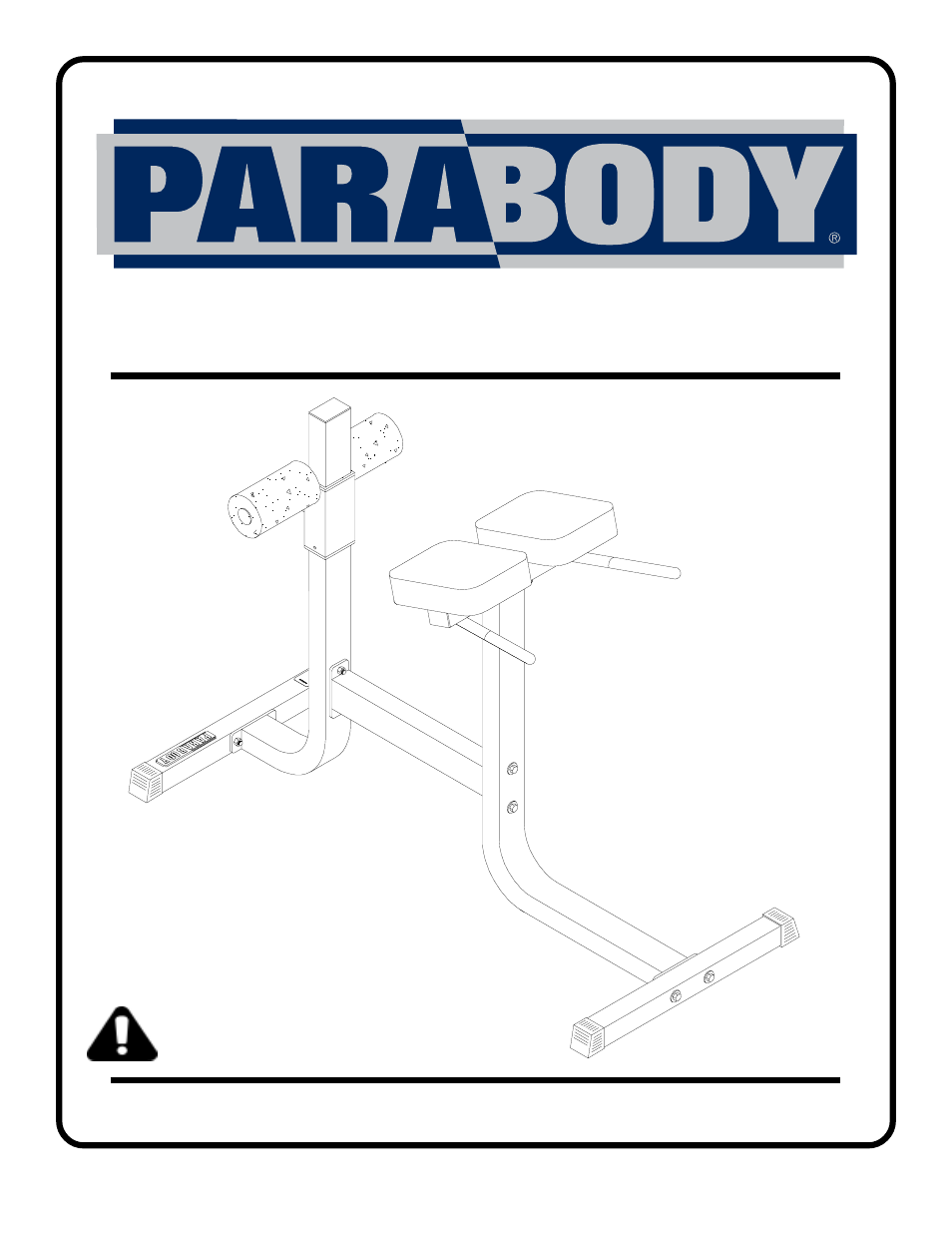 Life Fitness Parabody 821 User Manual | 11 pages