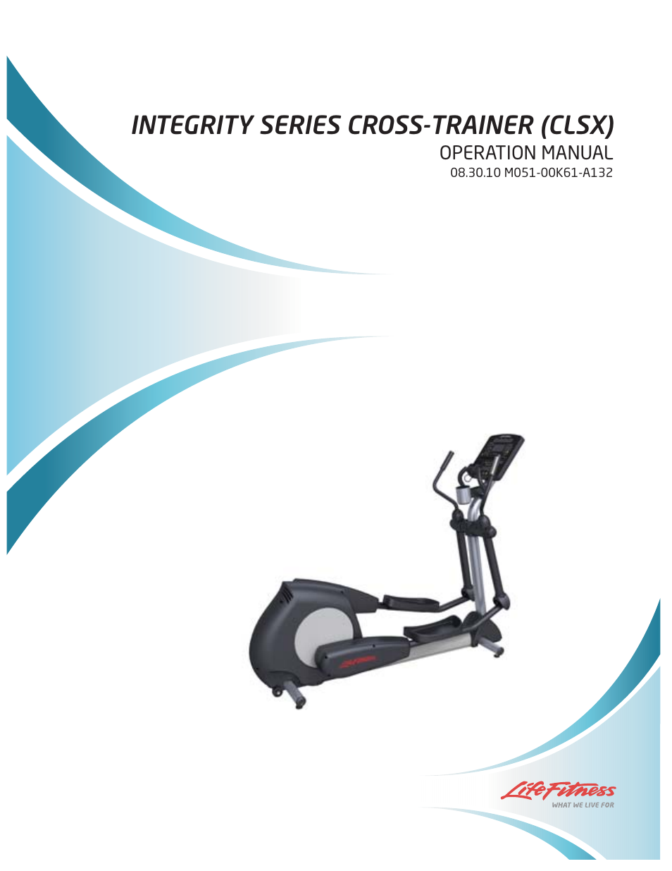 Life Fitness M051-00K61-A132 User Manual | 42 pages