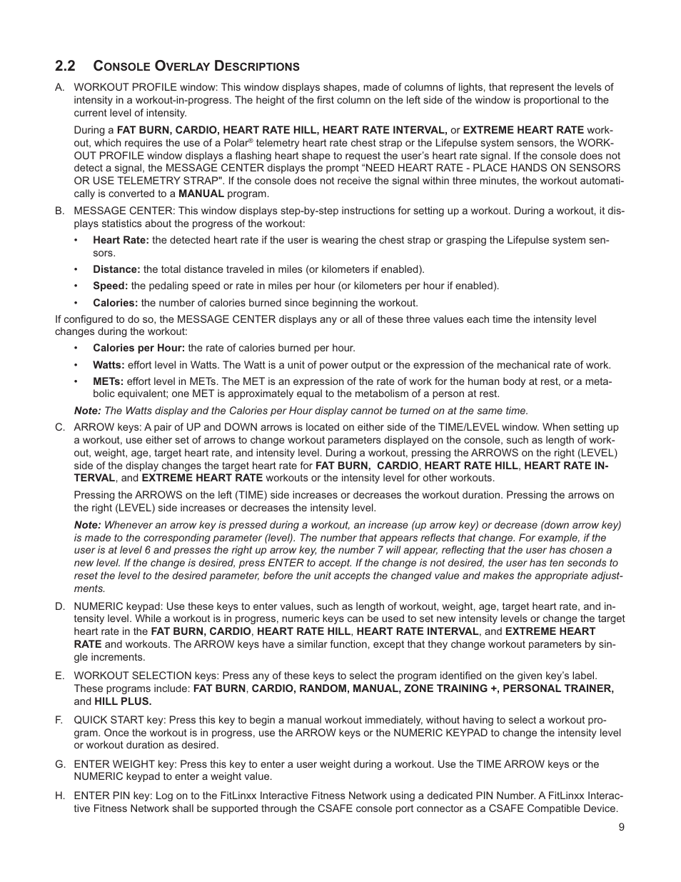 Life Fitness M051-00K61-A132 User Manual | Page 10 / 42