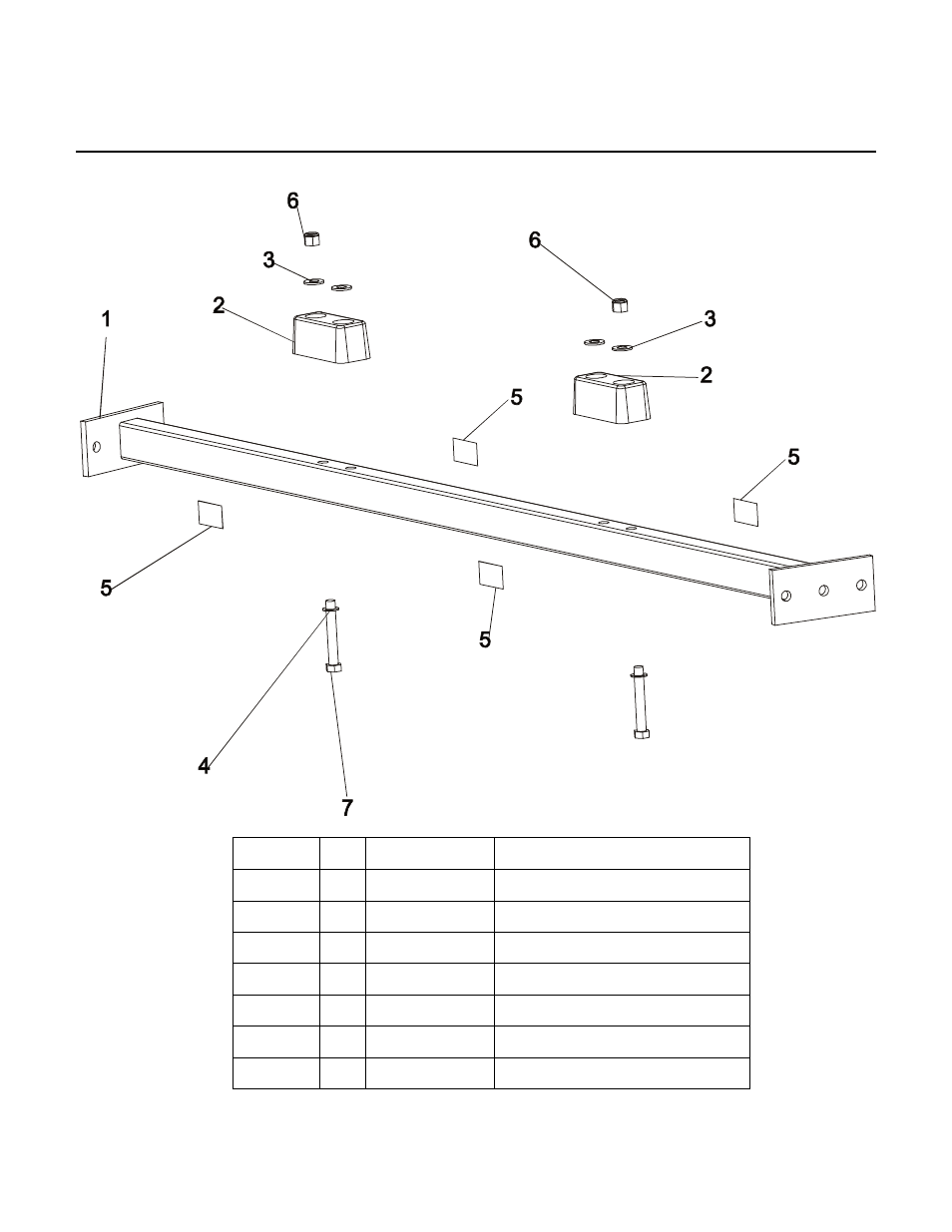 Gbhp – top crossmember, Hammer strength equipment | Life Fitness GBHP User Manual | Page 9 / 9